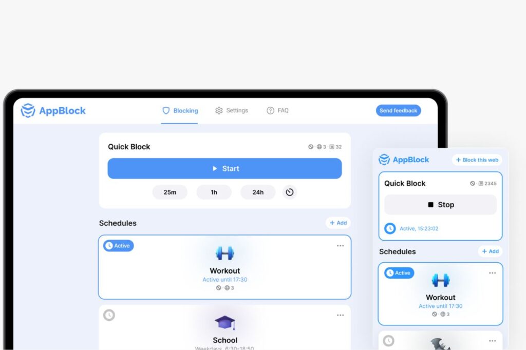 AppBlock Application