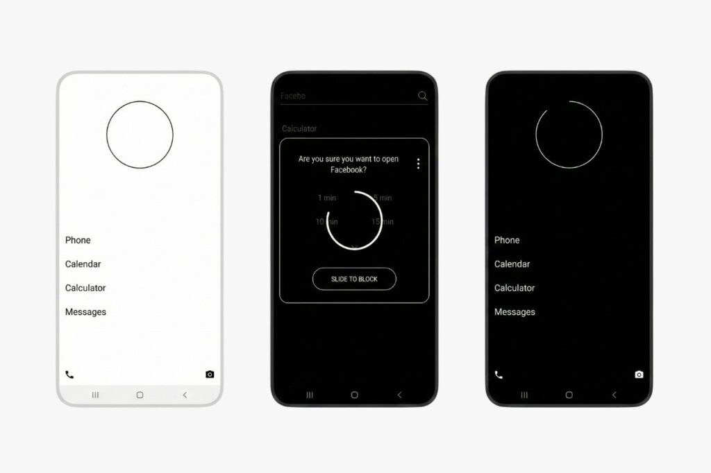 Minimalist Phone Launcher for less screen time