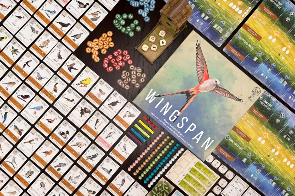Wingspan Board Game About Collecting Birds