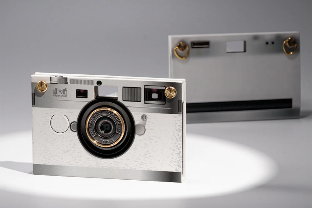 8. Paper Shoot Camera
